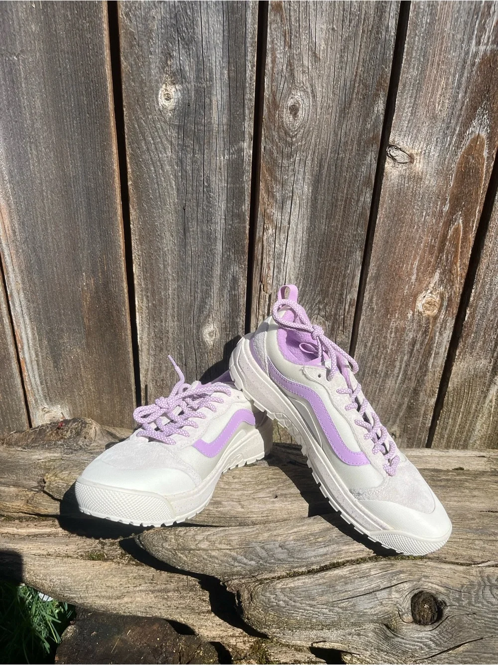 Vans Off The Wall ultra range made for the elements cold weather lavender sneake